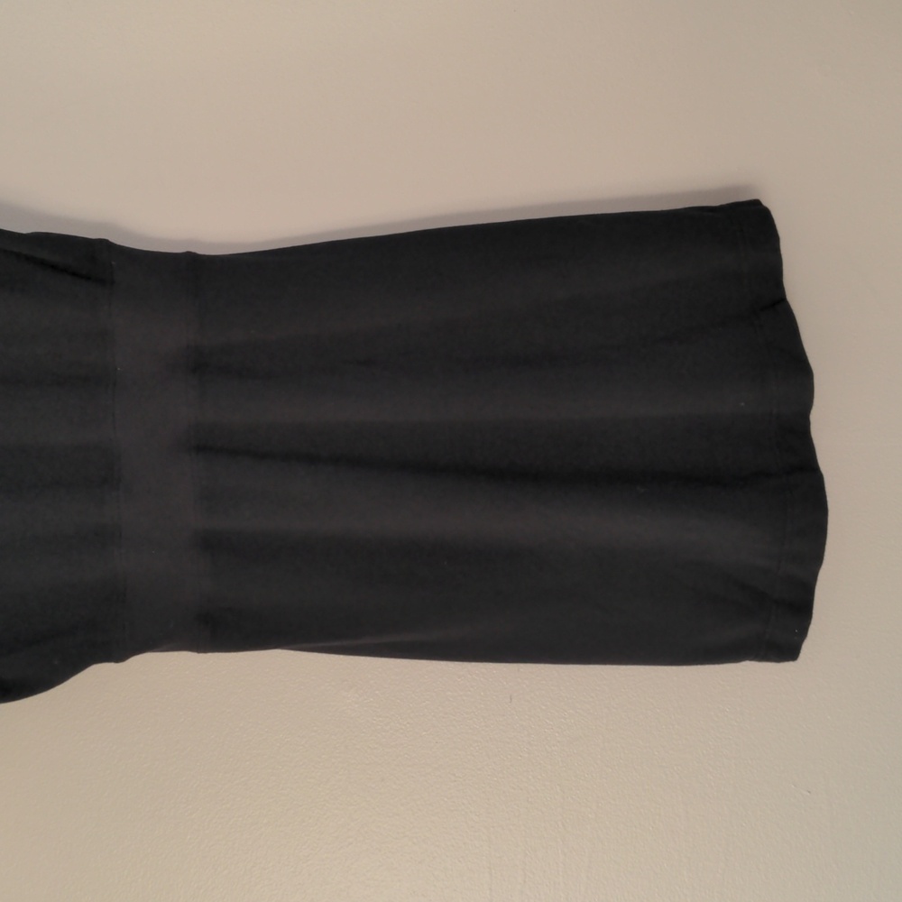 Lululemon Athletica Dance Pulse Dress Women's Size 6 Black Short Sleeve Stretch - Picture 6 of 10
